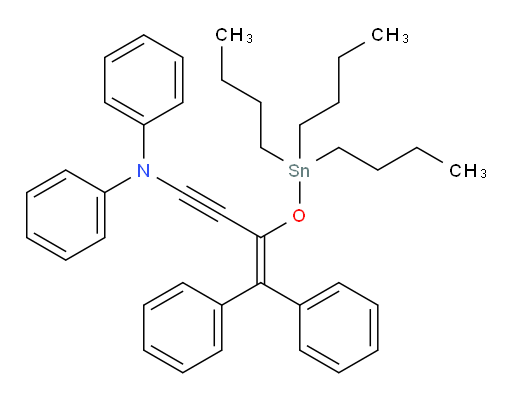 N-(4,4-diphenyl-3-((tributylstannyl)oxy)but-3-en-1-yn-1-yl)-N-phenylaniline
