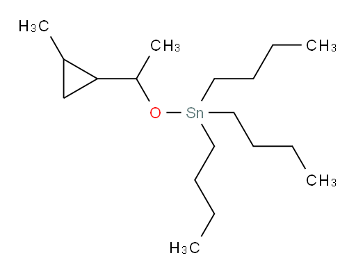 tributyl(1-(2-methylcyclopropyl)ethoxy)stannane