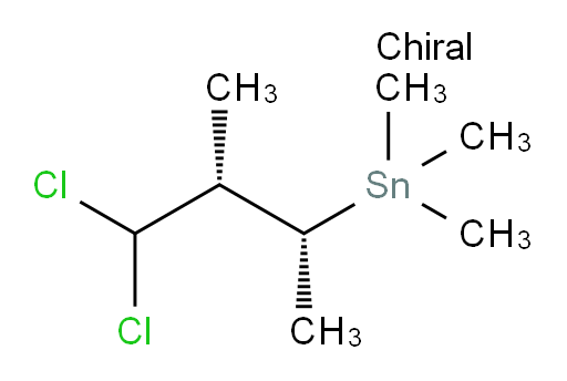 ((2R,3S)-4,4-dichloro-3-methylbutan-2-yl)trimethylstannane