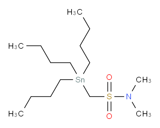 N,N-dimethyl-1-(tributylstannyl)methanesulfonamide