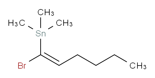 (Z)-(1-bromohex-1-en-1-yl)trimethylstannane