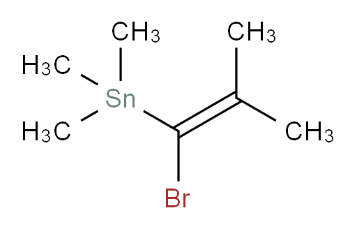 (1-bromo-2-methylprop-1-en-1-yl)trimethylstannane