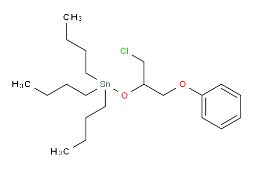 tributyl((1-chloro-3-phenoxypropan-2-yl)oxy)stannane