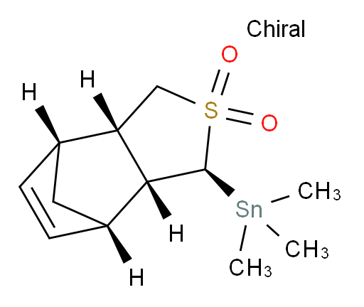 (1S,3aS,4R,7S,7aR)-1-(trimethylstannyl)-1,3,3a,4,7,7a-hexahydro-4,7-methanobenzo[c]thiophene 2,2-dioxide