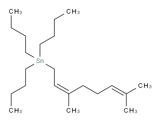 (Z)-三丁基(3,7-二甲基辛-2,6-二烯-1-基)锡烷