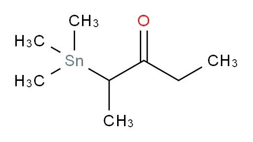 2-(trimethylstannyl)pentan-3-one