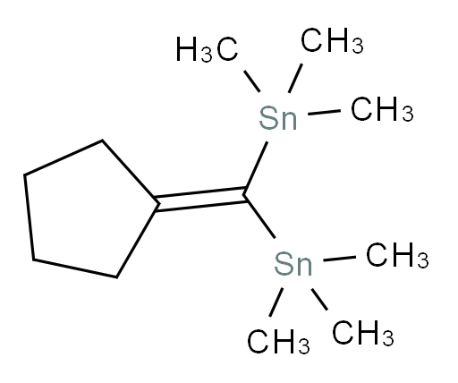 (cyclopentylidenemethylene)bis(trimethylstannane)