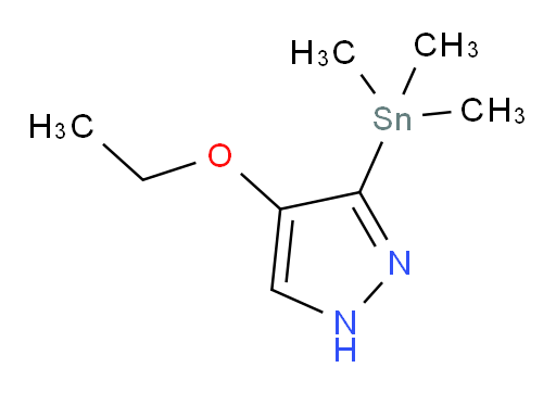 4-ethoxy-3-(trimethylstannyl)-1H-pyrazole