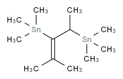 (4-methylpent-3-ene-2,3-diyl)bis(trimethylstannane)