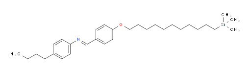(E)-4-butyl-N-(4-((11-(trimethylstannyl)undecyl)oxy)benzylidene)aniline