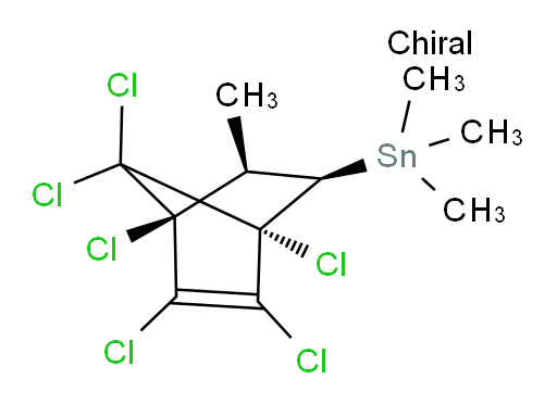 ((1R,2R,3R,4S)-1,4,5,6,7,7-hexachloro-3-methylbicyclo[2.2.1]hept-5-en-2-yl)trimethylstannane