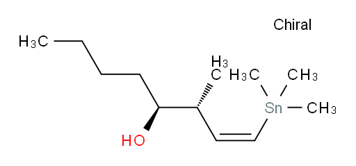 (3R,4S,Z)-3-methyl-1-(trimethylstannyl)oct-1-en-4-ol