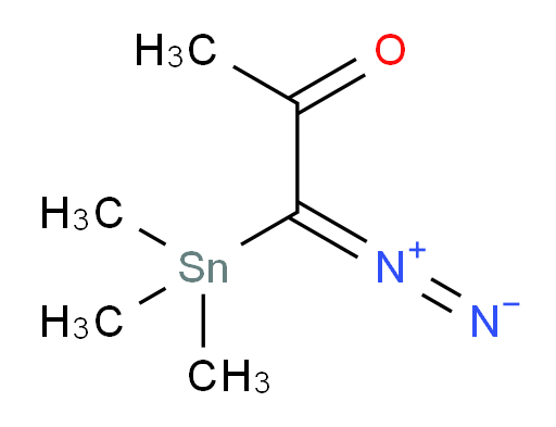 1-diazo-1-(trimethylstannyl)propan-2-one