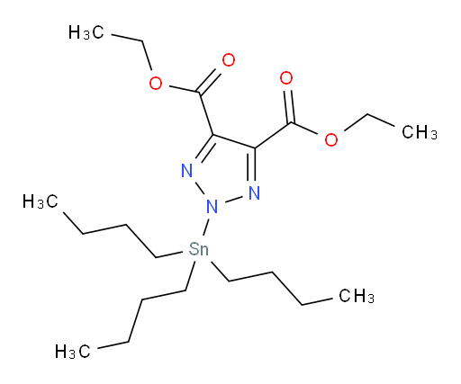 diethyl 2-(tributylstannyl)-2H-1,2,3-triazole-4,5-dicarboxylate