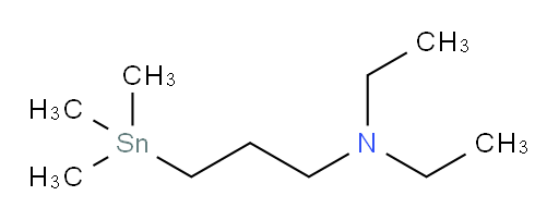 N,N-diethyl-3-(trimethylstannyl)propan-1-amine