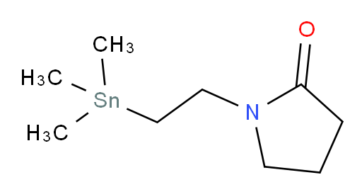 1-(2-(trimethylstannyl)ethyl)pyrrolidin-2-one