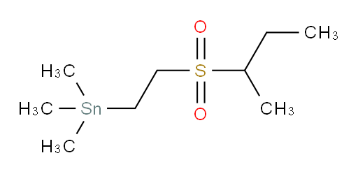 (2-(sec-butylsulfonyl)ethyl)trimethylstannane