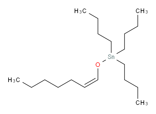 (Z)-tributyl(hept-1-en-1-yloxy)stannane