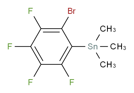 (2-bromo-3,4,5,6-tetrafluorophenyl)trimethylstannane