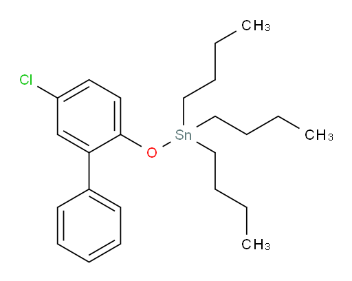 tributyl((5-chloro-[1,1'-biphenyl]-2-yl)oxy)stannane