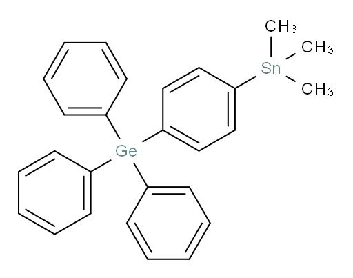 triphenyl(4-(trimethylstannyl)phenyl)germane