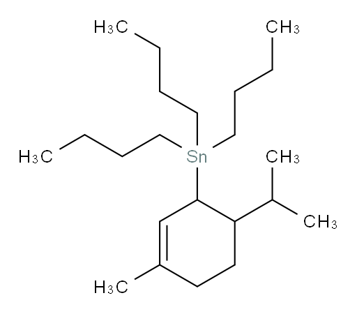 tributyl(6-isopropyl-3-methylcyclohex-2-en-1-yl)stannane