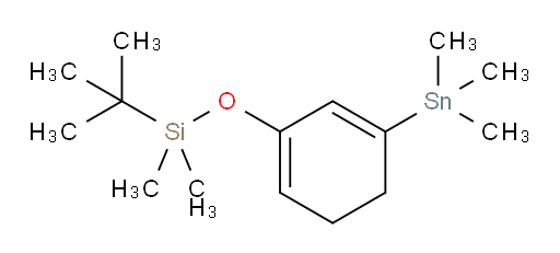 tert-butyldimethyl((5-(trimethylstannyl)cyclohexa-1,5-dien-1-yl)oxy)silane