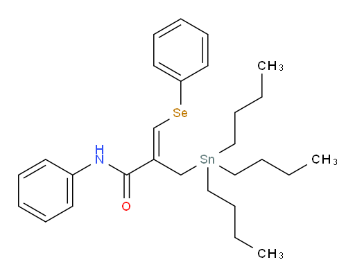 (Z)-N-phenyl-3-(phenylselanyl)-2-((tributylstannyl)methyl)acrylamide