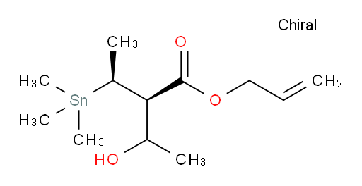 (2R)-allyl 3-hydroxy-2-((S)-1-(trimethylstannyl)ethyl)butanoate