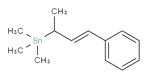 (E)-trimethyl(4-phenylbut-3-en-2-yl)stannane