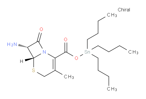 (6R,7R)-tributylstannyl 7-amino-3-methyl-8-oxo-5-thia-1-azabicyclo[4.2.0]oct-2-ene-2-carboxylate