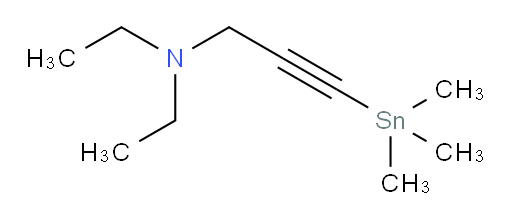 N,N-diethyl-3-(trimethylstannyl)prop-2-yn-1-amine