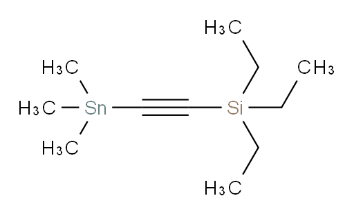 triethyl((trimethylstannyl)ethynyl)silane