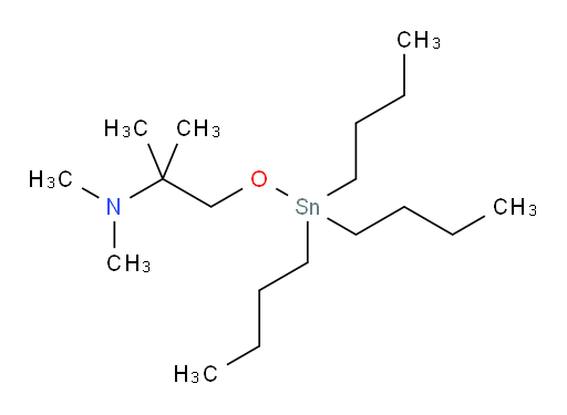 N,N,2-trimethyl-1-((tributylstannyl)oxy)propan-2-amine