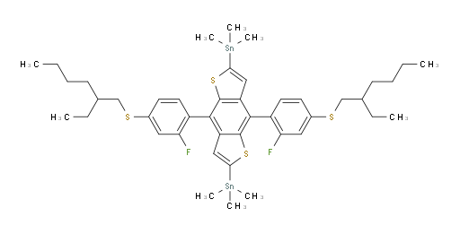 (4,8-bis(4-((2-ethylhexyl)thio)-2-fluorophenyl)benzo[1,2-b:4,5-b']dithiophene-2,6-diyl)bis(trimethylstannane)
