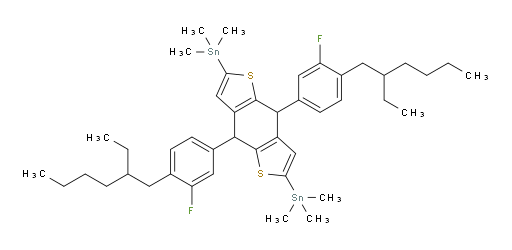 (4,8-bis(4-(2-ethylhexyl)-3-fluorophenyl)-4,8-dihydrobenzo[1,2-b:4,5-b']dithiophene-2,6-diyl)bis(trimethylstannane)