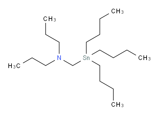 N-propyl-N-((tributylstannyl)methyl)propan-1-amine
