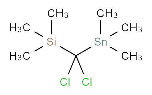 (dichloro(trimethylstannyl)methyl)trimethylsilane