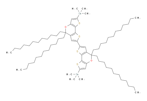 (5,5,5',5'-tetradodecyl-5H,5'H-[7,7'-bidithieno[3,2-b:2',3'-d]pyran]-2,2'-diyl)bis(trimethylstannane)