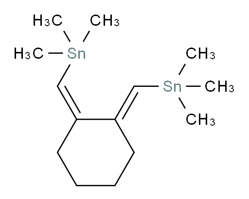 (1Z,2E)-1,2-双((三甲基锡基)亚甲基)环己烷