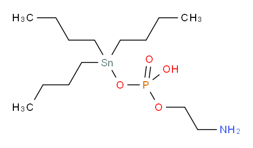 2-aminoethyl (tributylstannyl) hydrogen phosphate