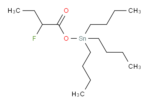 三丁基锡基 2-氟丁酸酯