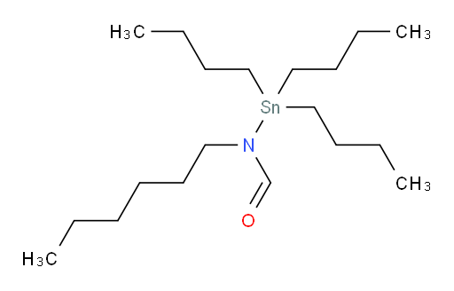 N-hexyl-N-(tributylstannyl)formamide