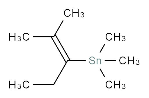 trimethyl(2-methylpent-2-en-3-yl)stannane