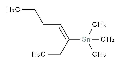 (E)-hept-3-en-3-yltrimethylstannane