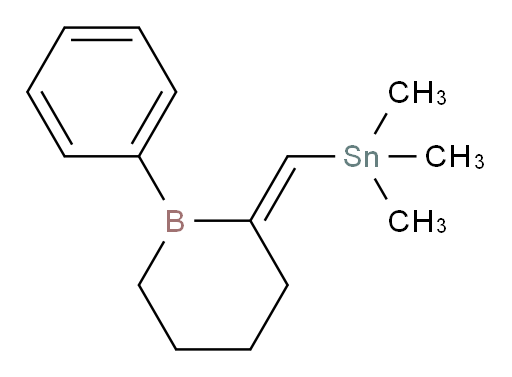 (Z)-trimethyl((1-phenylborinan-2-ylidene)methyl)stannane