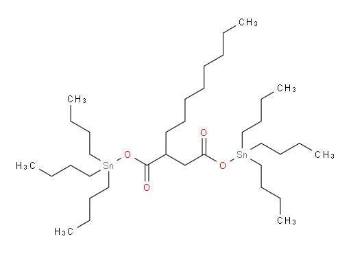 bis(tributylstannyl) 2-octylsuccinate