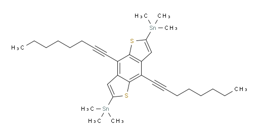 (4,8-di(oct-1-yn-1-yl)benzo[1,2-b:4,5-b']dithiophene-2,6-diyl)bis(trimethylstannane)