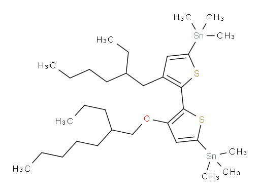 (3-(2-ethylhexyl)-3'-((2-propylheptyl)oxy)-[2,2'-bithiophene]-5,5'-diyl)bis(trimethylstannane)