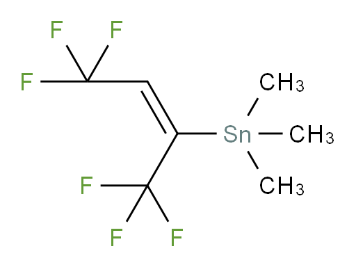 (E)-(1,1,1,4,4,4-六氟丁-2-烯-2-基)三甲基锡烷